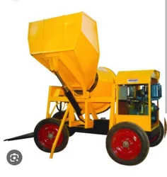 Concrete Mixer With Hopper